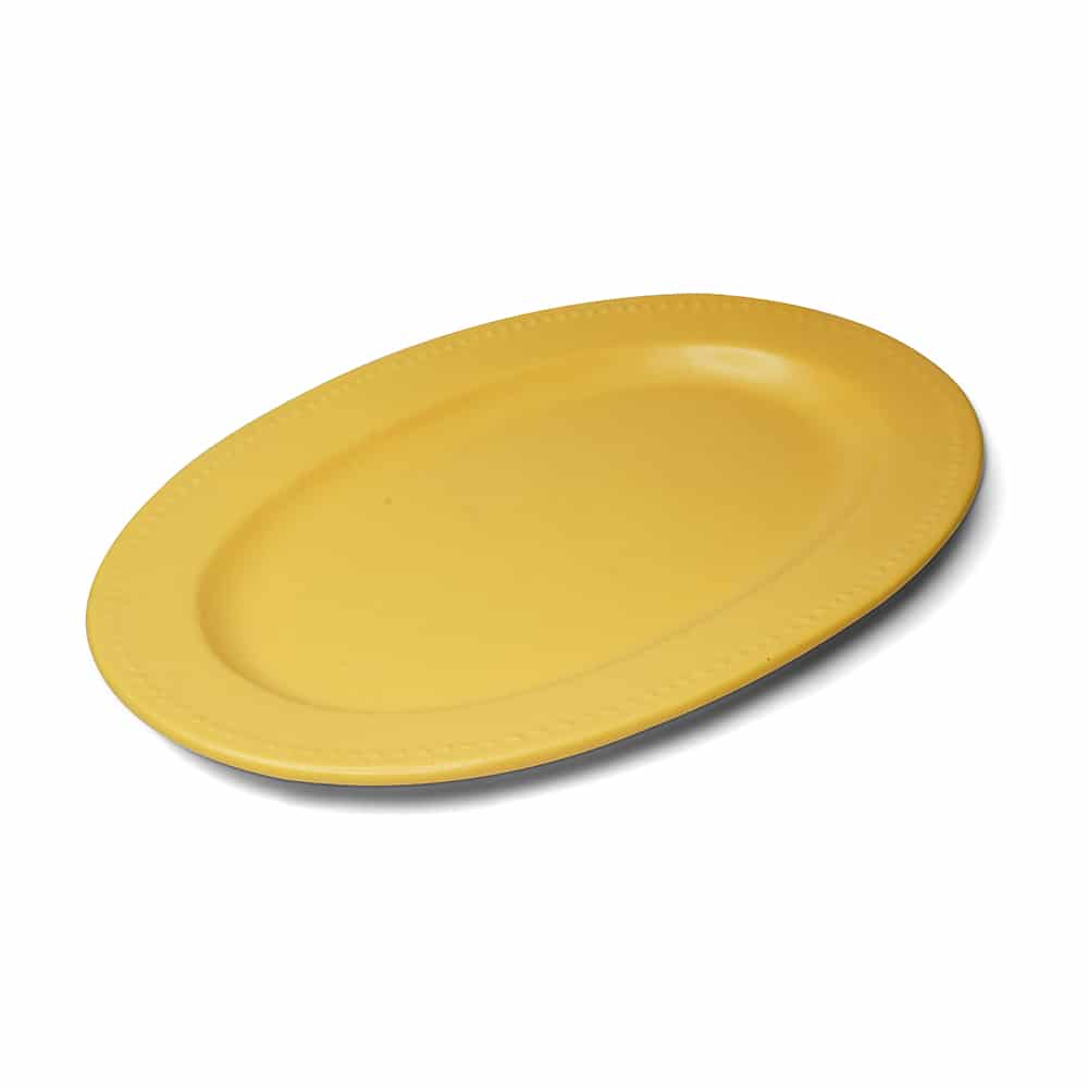 Oval Ceramic Platter – Sunflower Collection