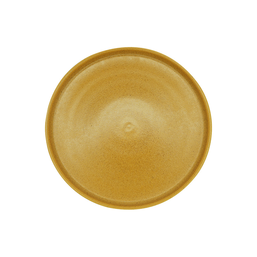 Handcrafted Sand Yellow Dinner Plate Set (6 pcs) – Desert Sky Collection