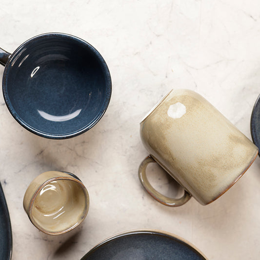 Coupe Mug - Moon White - 300 ML - Warp (Set of 6)