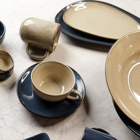 Coupe Mug - Moon White - 210 ML - Warp (Set of 6)