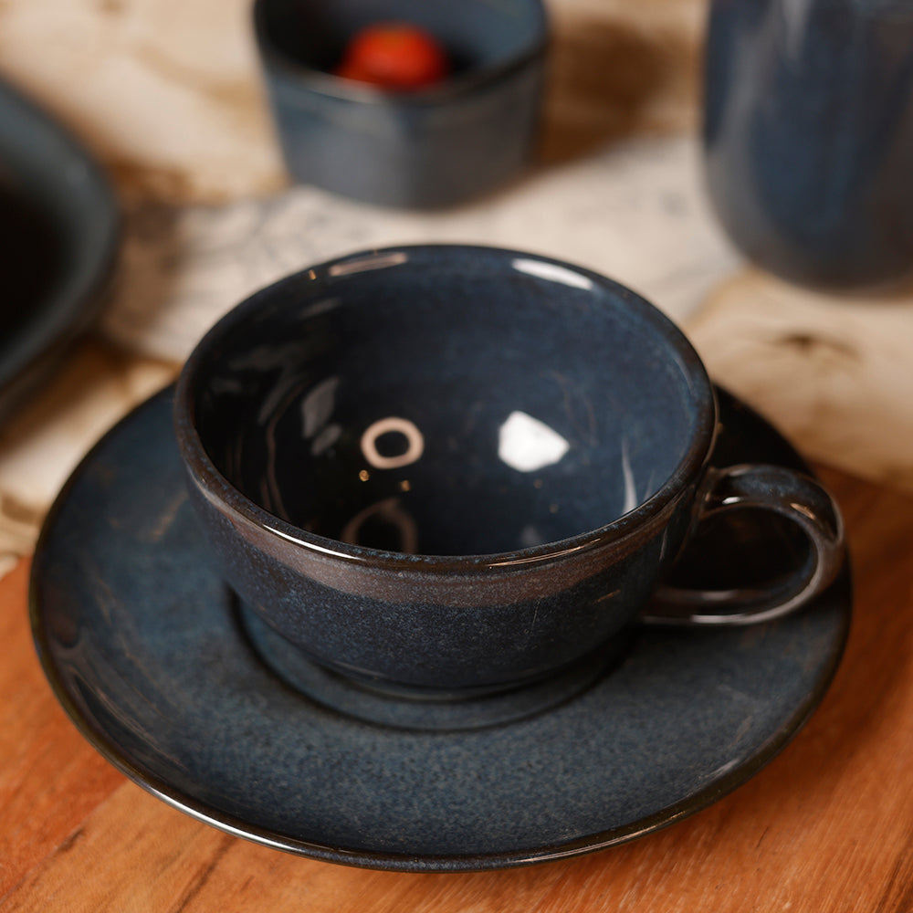 Barista Cup & Saucer 220 ML - Warp (Set of 2)