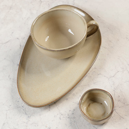 Dip Bowl Moon White - Warp (Set of 6)