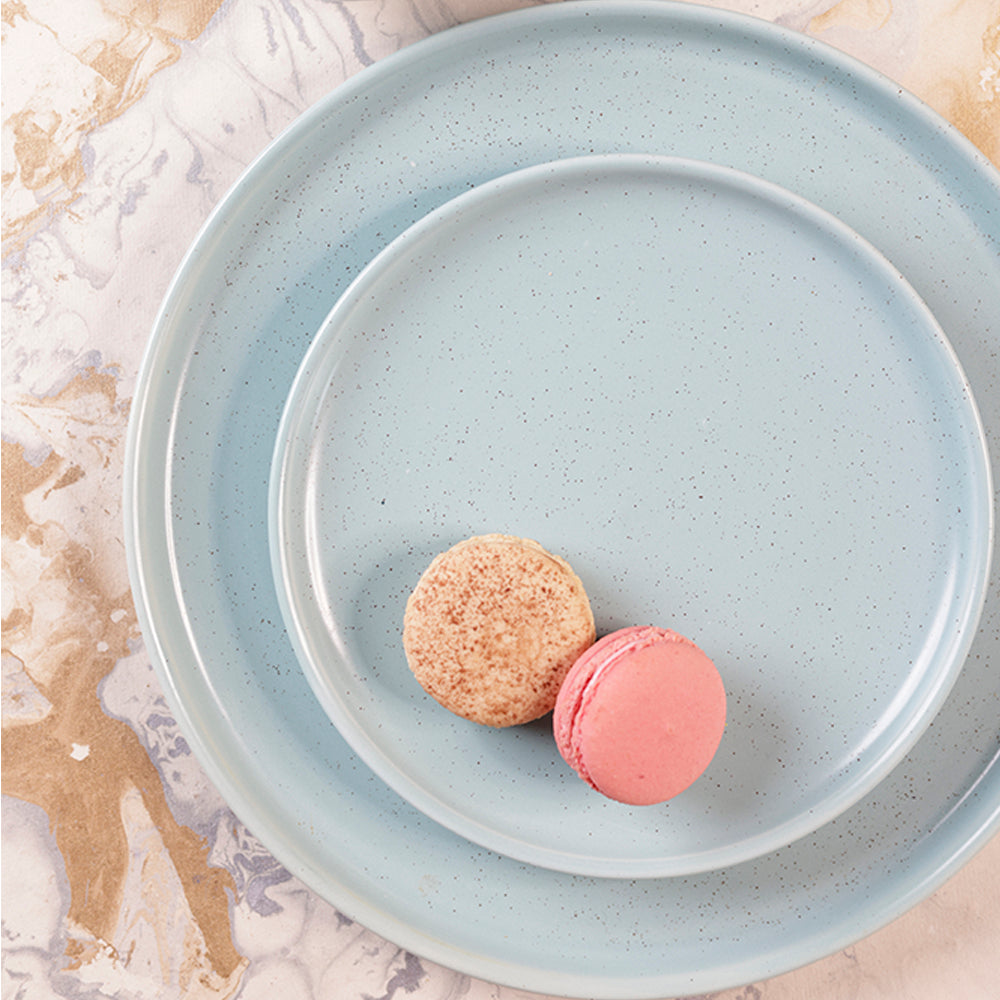 Quarter Plate Sky Blue - Desert Sky (Set of 6)