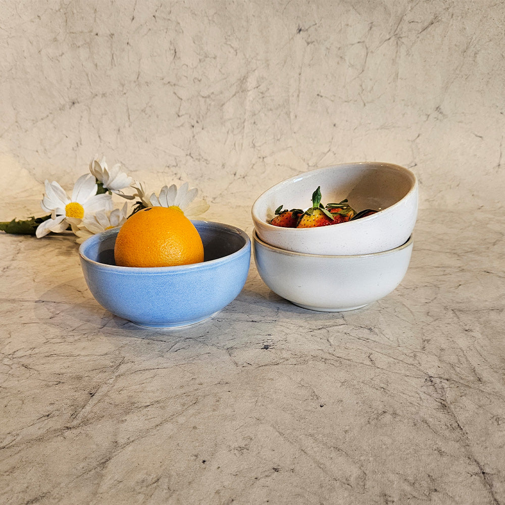 Portion Bowl 5 inch - Powder Blue - Vintage Paris