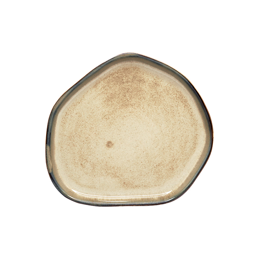 Quarter Plate 8 inch, Moon White - Warp (Set of 4)