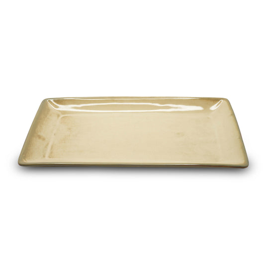 Rectangular Platter Large, Moon White - Warp