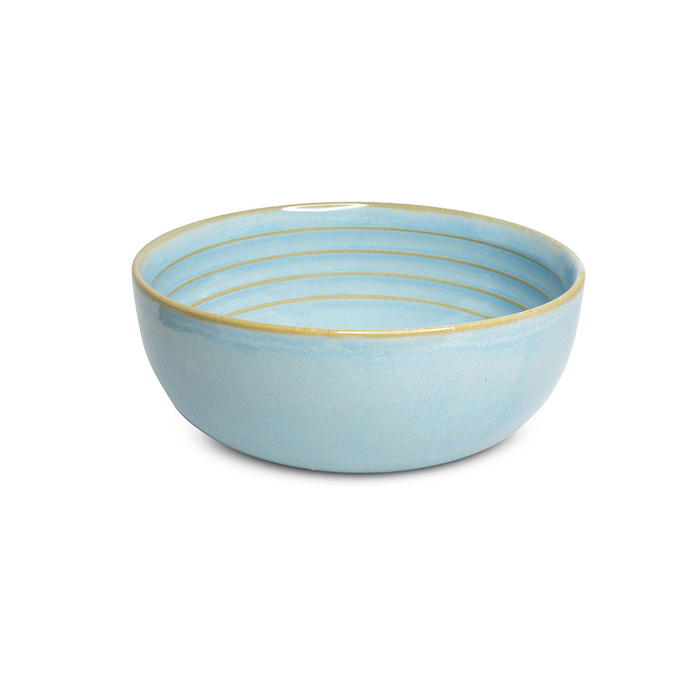 Serving Bowl 7 inch - Powder Blue - Vintage Paris