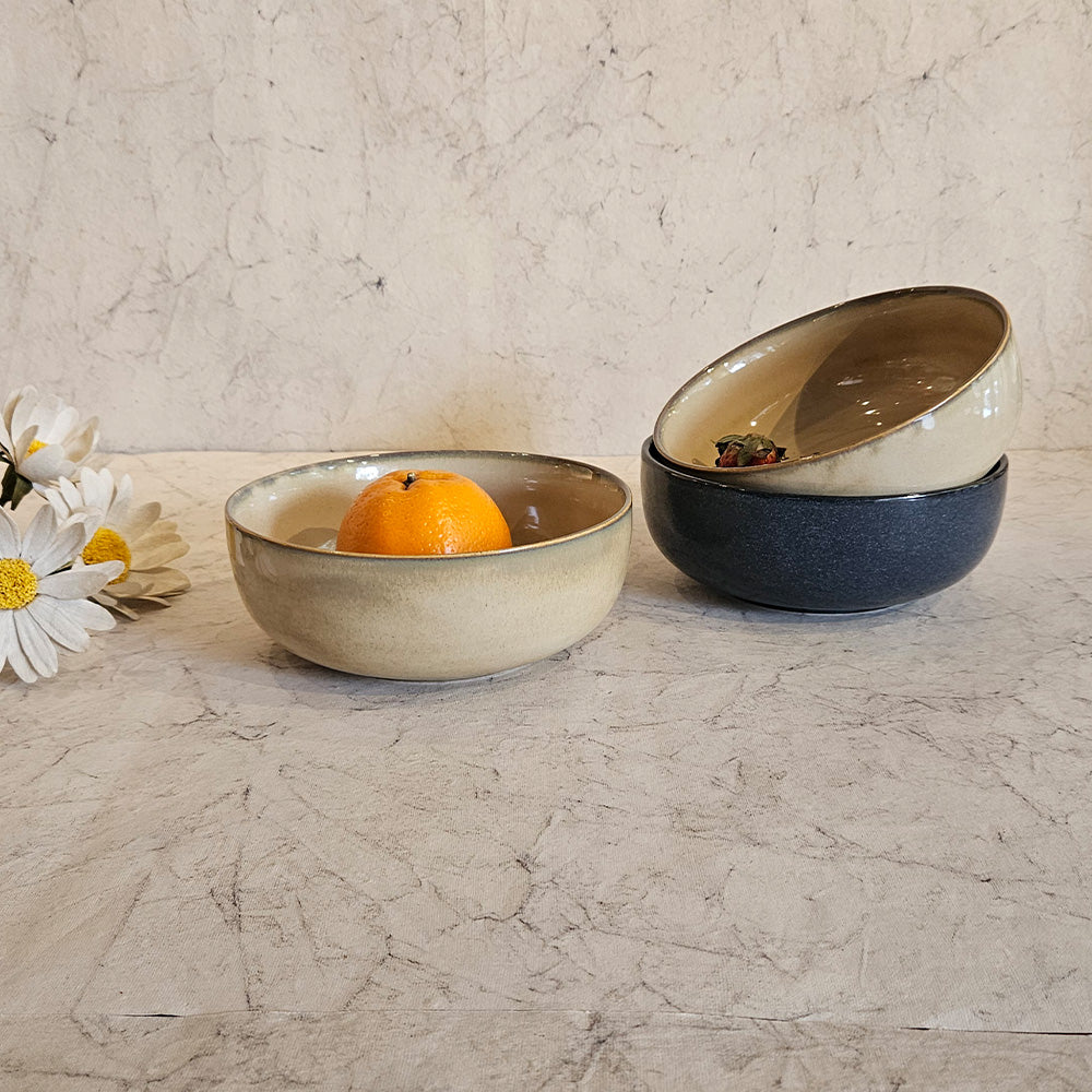 Serving Bowl 6.25 inch - Moon White - Warp