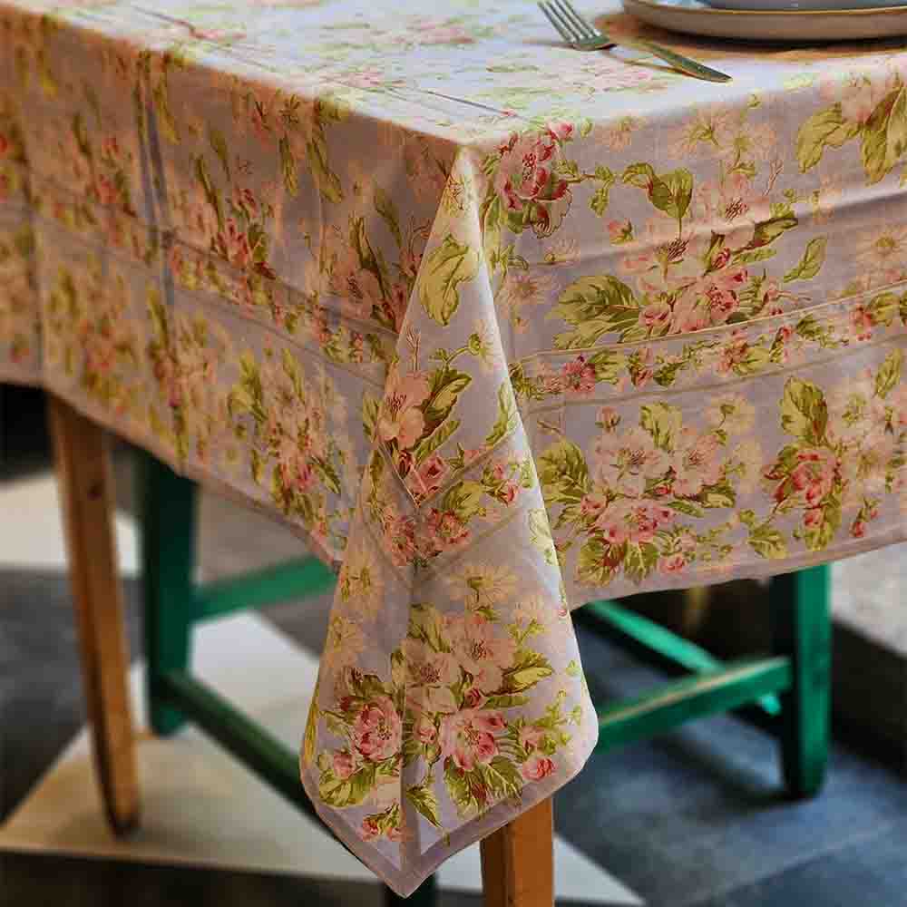 Apple Blossom - Periwinkle - Table Cover