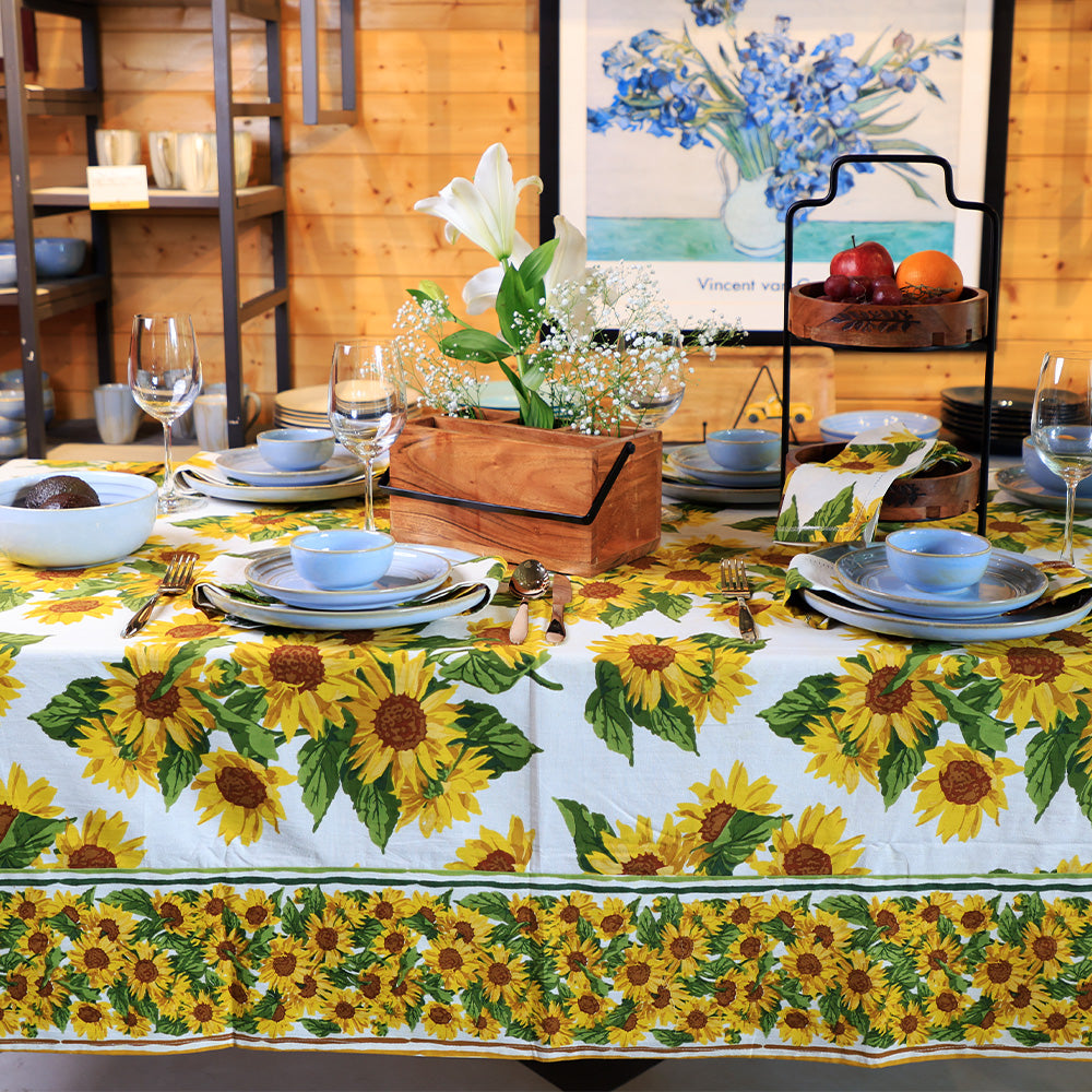 table cover - sunflower 2
