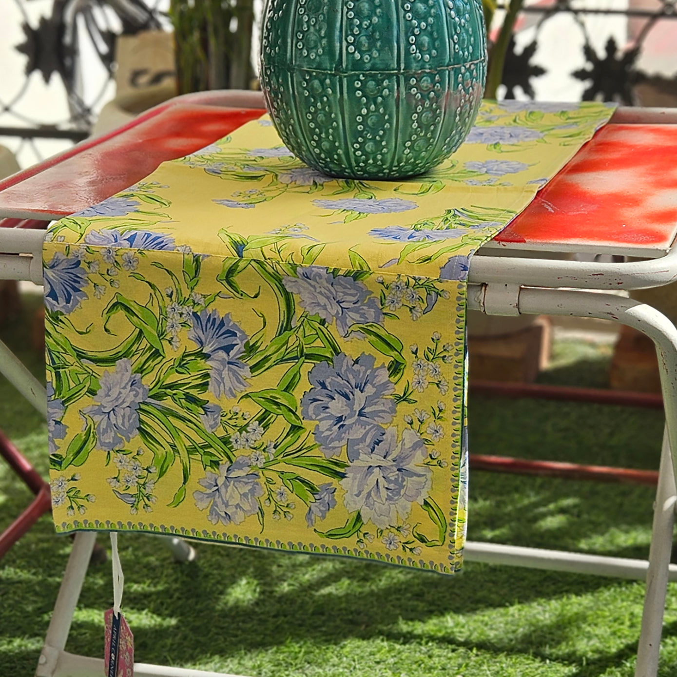 Table Runner - Sacha Yellow
