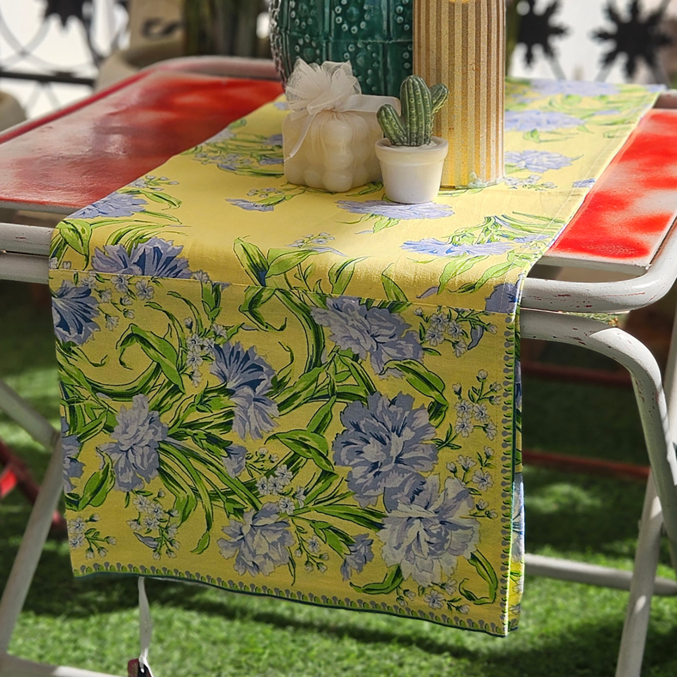 Table Runner - Sacha Yellow