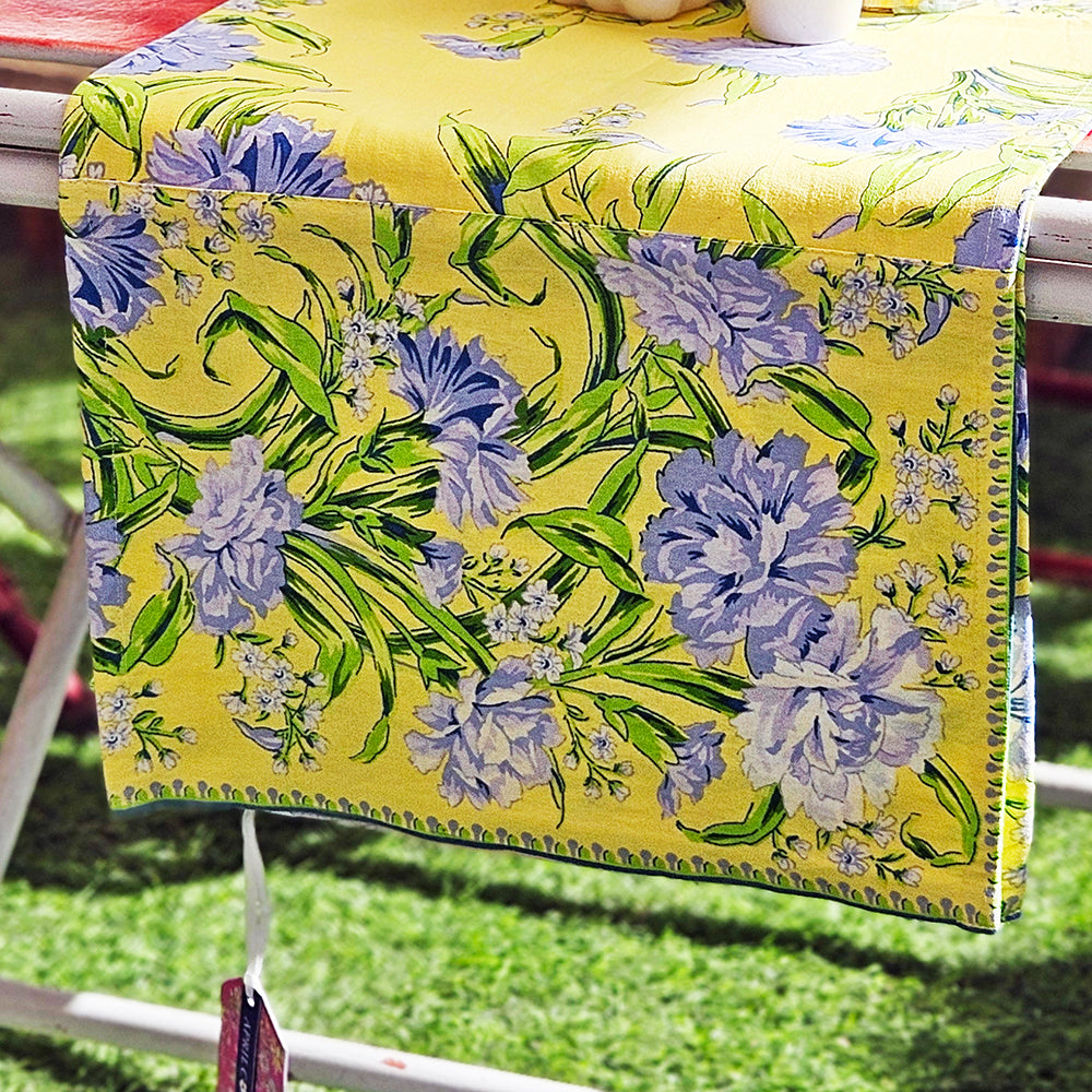 Table Runner - Sacha Yellow