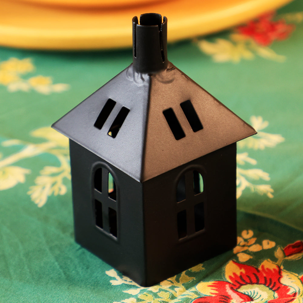 Yellow Marigold Matte Edit square metal name tag holder, neatly packaged or styled — ideal as a gift or elegant desk accessory