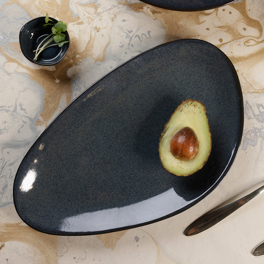 Triangle Platter Large, Night Blue - Warp