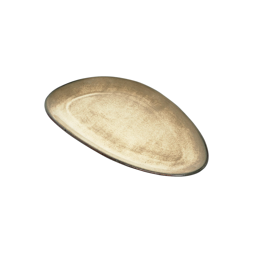 Traingle Platter Small, Moon White - Warp