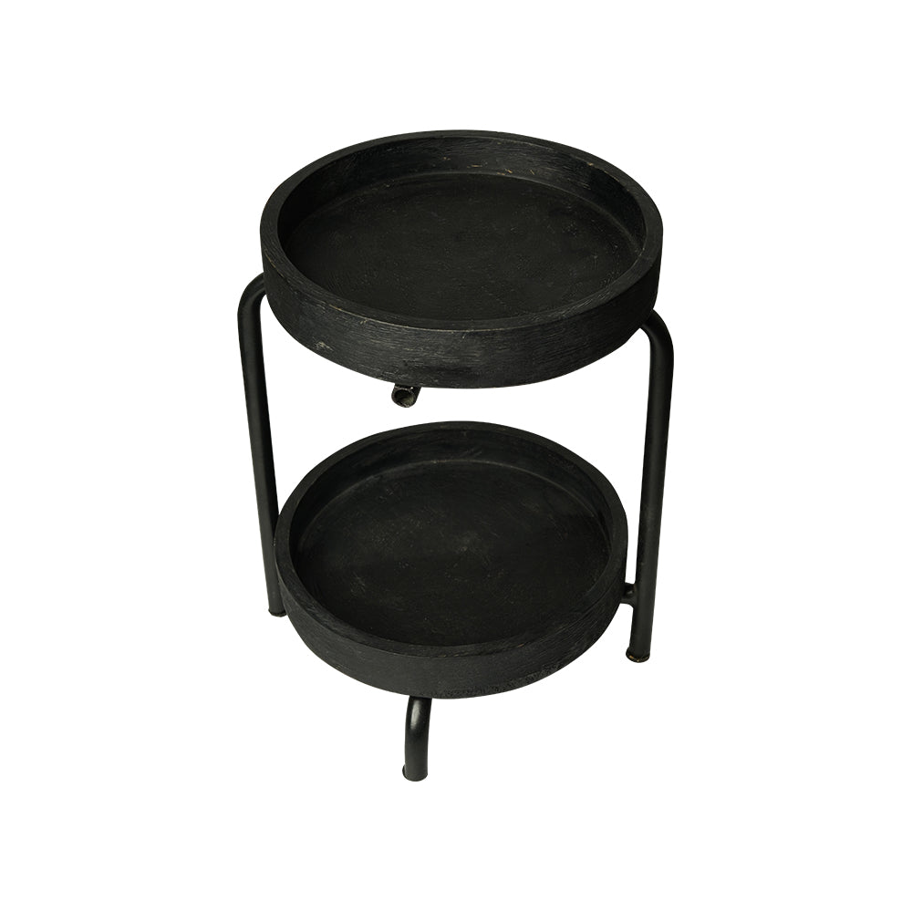 Wooden 2-Tier - Alpenrose