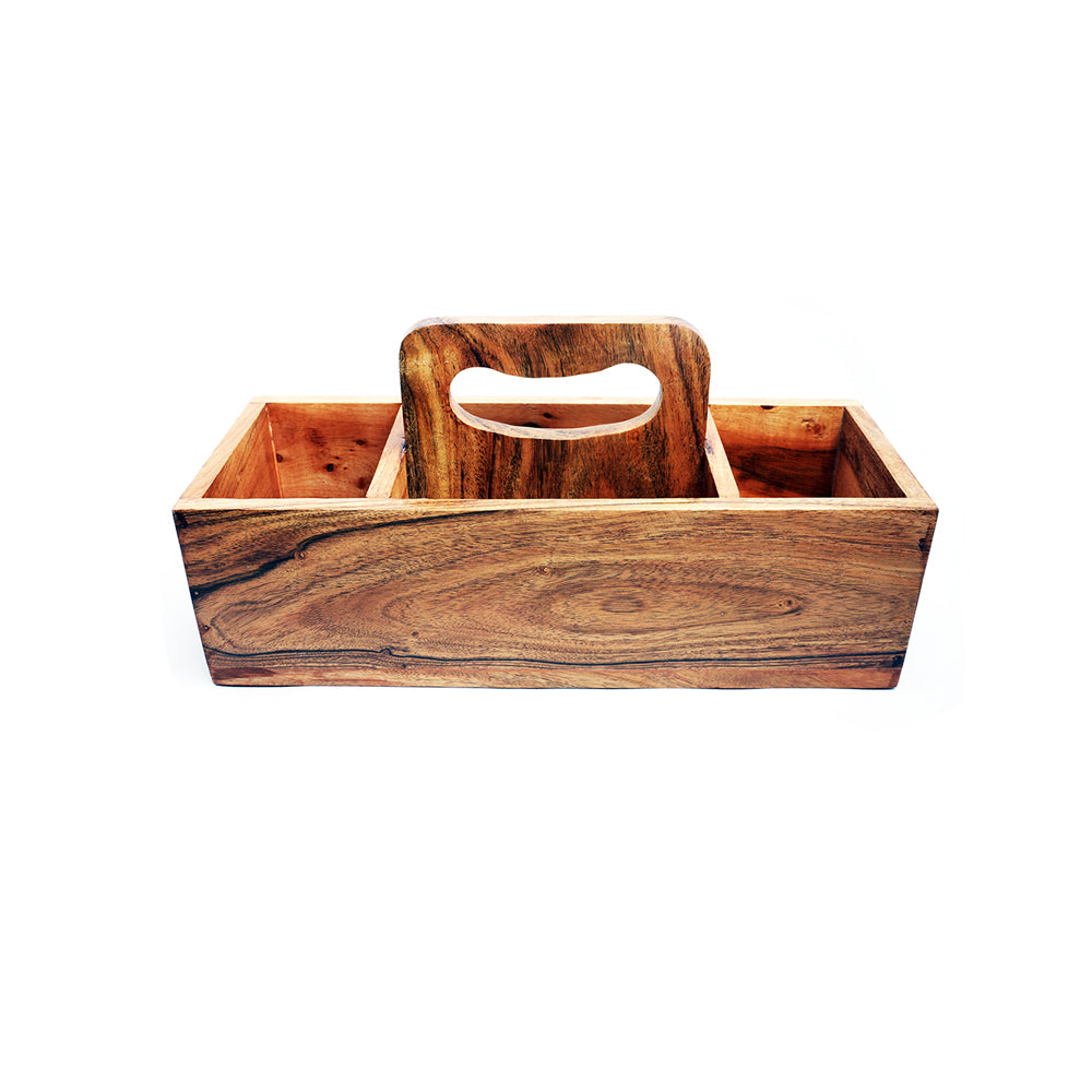 Woodsie- Caddy with wood handle