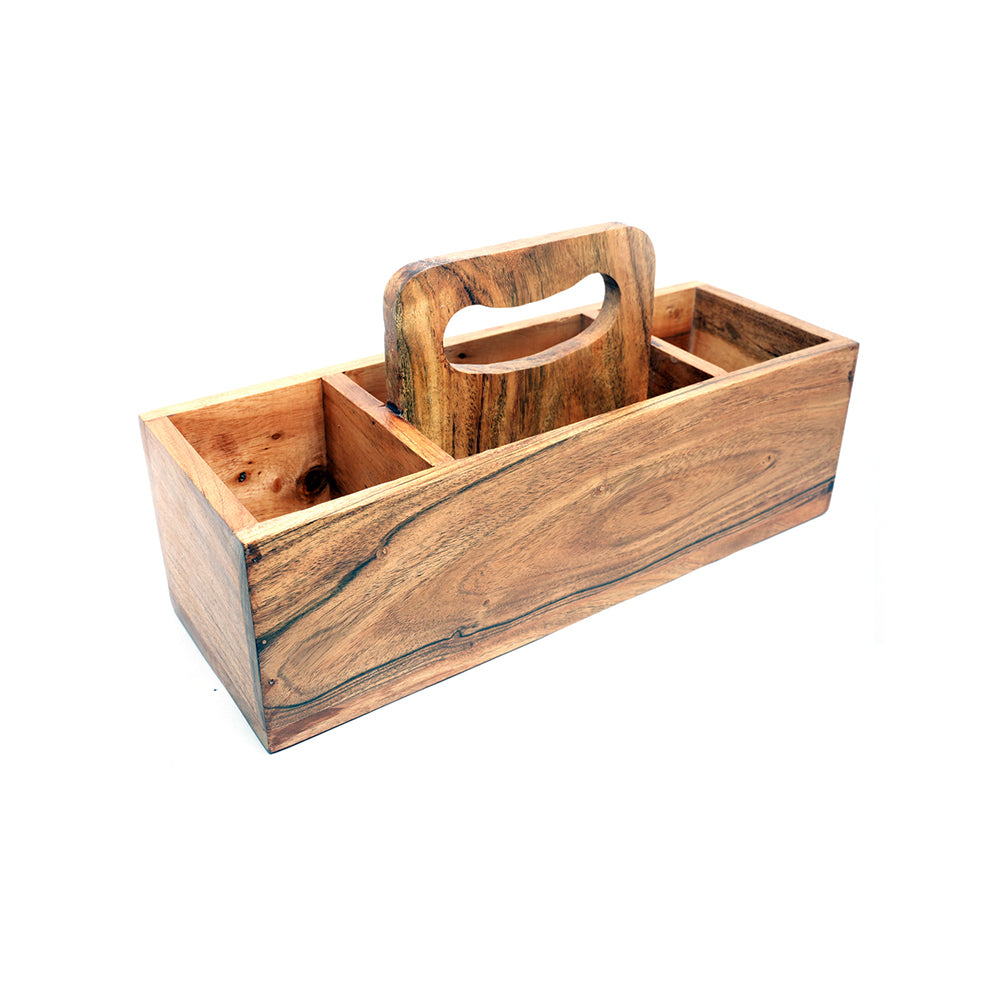 Woodsie- Caddy with wood handle