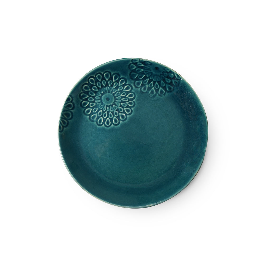915460-i-wild-rose-pine-green-dessert-plate-1