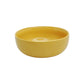 Yellow Marigold Desert Sky serving bowl set – handcrafted fine porcelain bowls in sky-blue and sand-yellow hues, ideal for elegant dining.