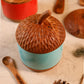 Acorn Jar - Solid Wood Hand Chiseled Collectable