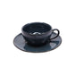 Barista Cup N Saucer - 220 ML - Warp (Set of 4)