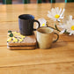 Espresso Mug/ Demi Tasse Cup 90 ML - Moon White - Warp (Set of 6)