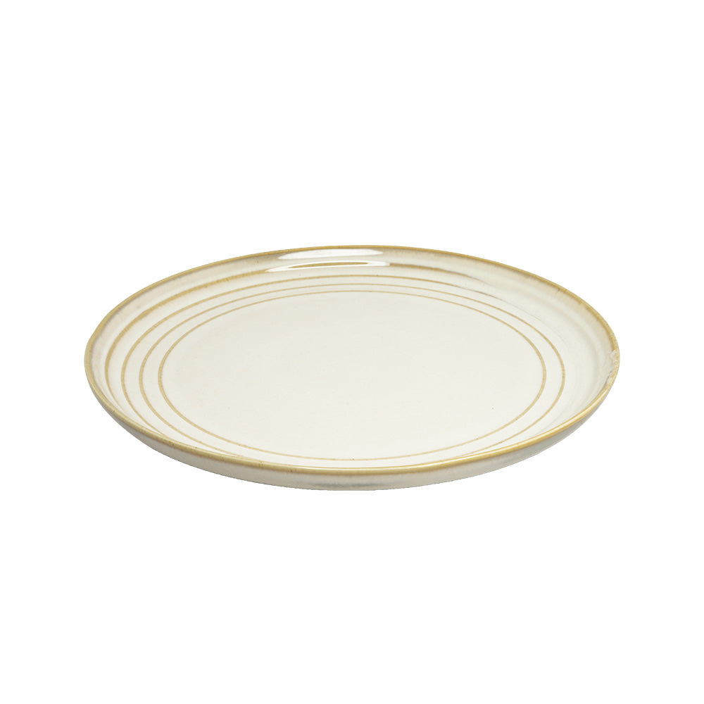 Dinner Plate 10.5 inch - Cotton White - Vintage Paris