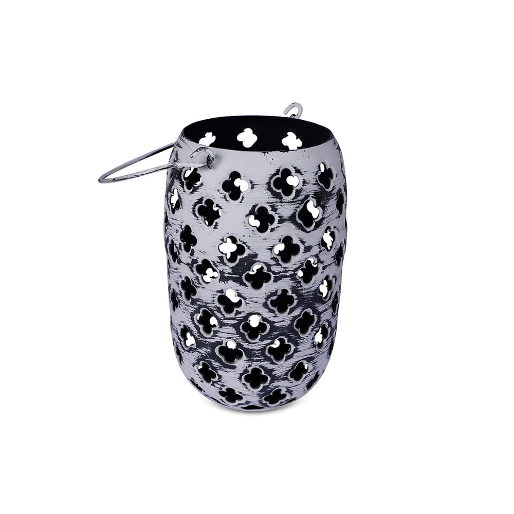 Yellow Marigold distressed metal hanging lantern, beautifully packaged or styled — perfect as a gift or decorative accent for home décor lovers