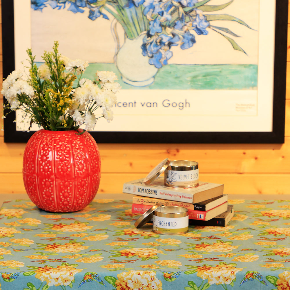 Dotted Vase - Enamel on Metal Vase