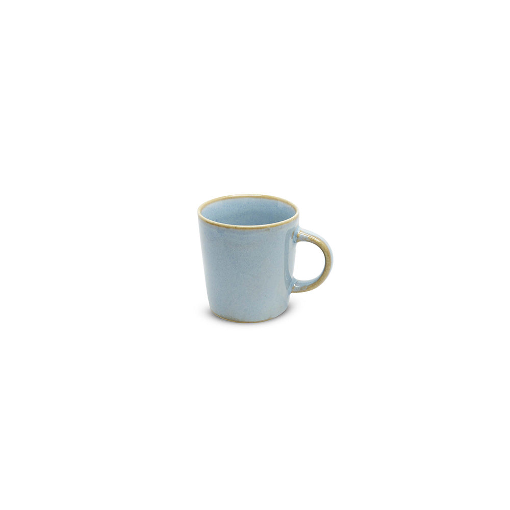 Mug-Small-Espresso/ Demi Tasse Cup 90 ML - Powder Blue - Vintage Paris (Set of 6)