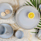 Quarter Plate 7.5 inch - Powder Blue - Vintage Paris