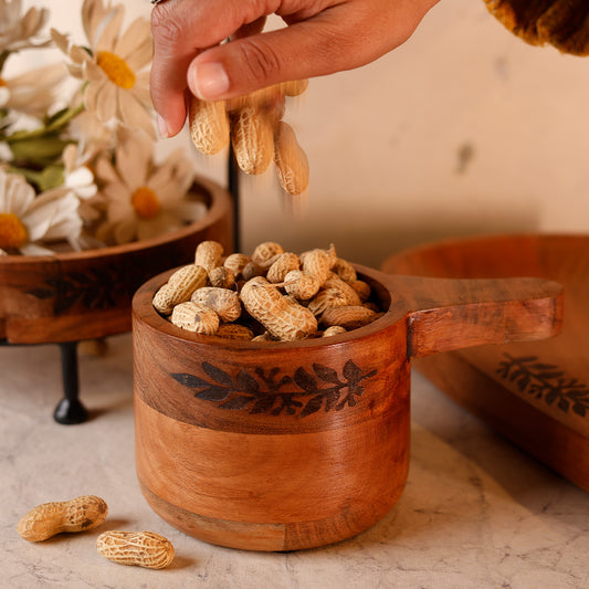 Masai Leaf - Nut Bowl