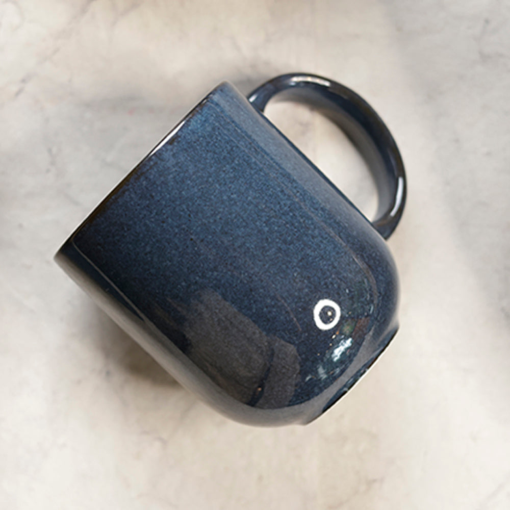 Coupe Mug Night Blue 300 ML - Warp (Set of 6)