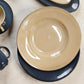 Pasta Plate 10.5 inch Moon White - Warp (Set of 4)