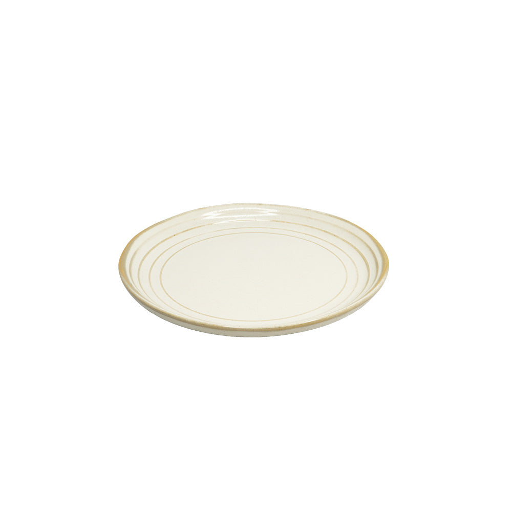 Quarter Plate 7.5 inch - Cotton White - Vintage Paris