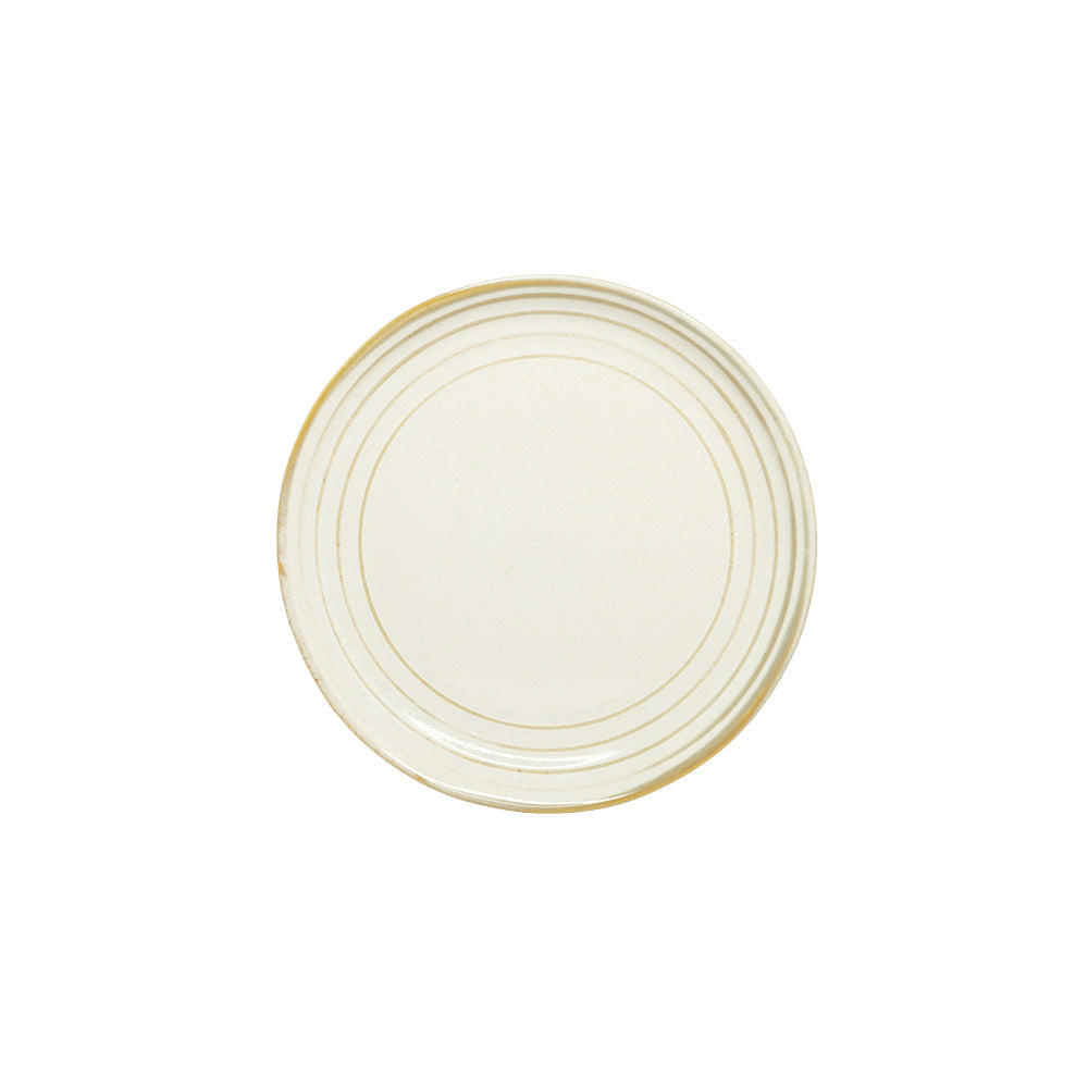 Quarter Plate 7.5 inch - Cotton White - Vintage Paris