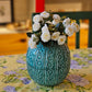 Round Metal Vase