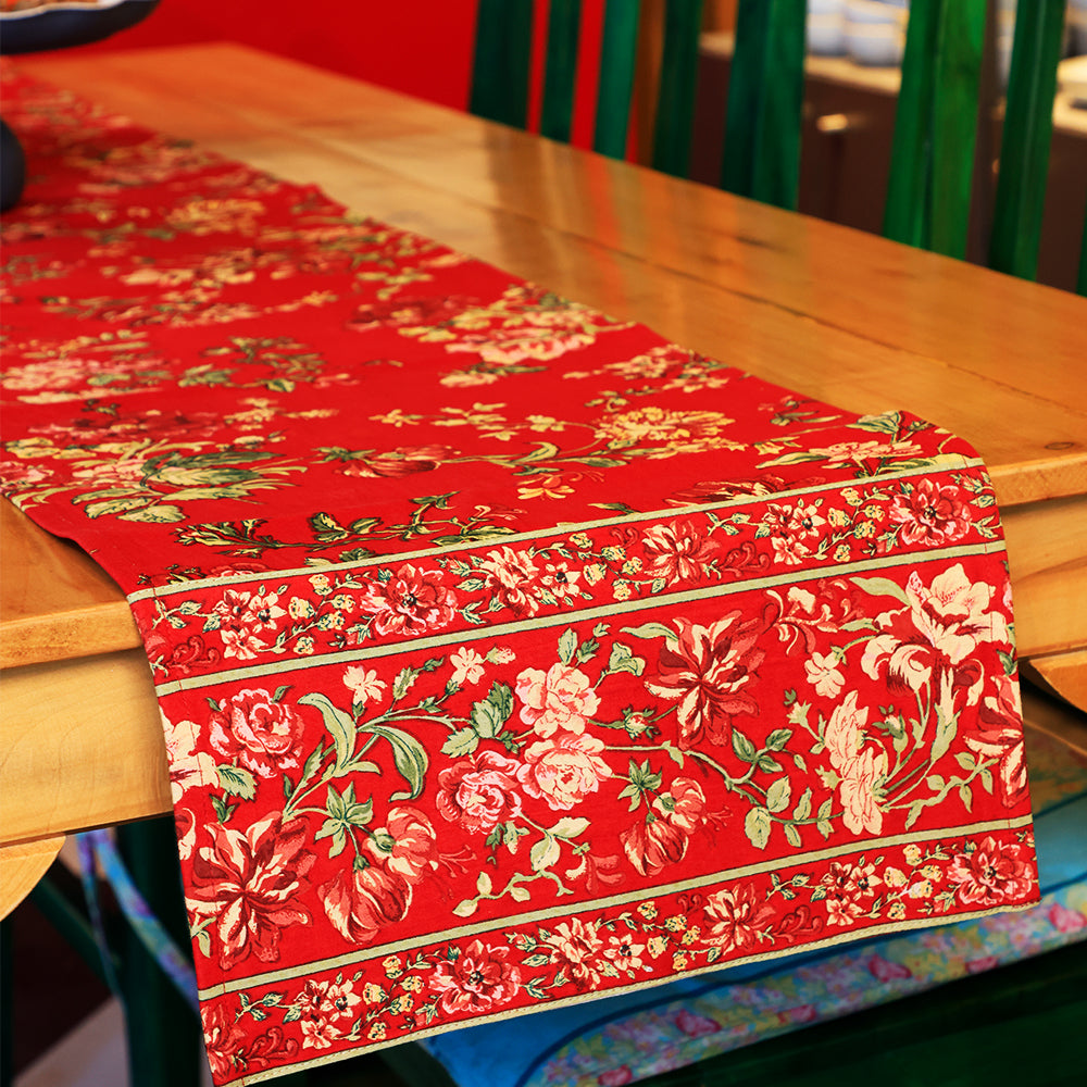 Table Runner - Milene Red