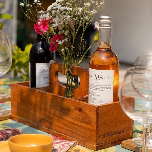 Woodsie- Caddy with wood handle