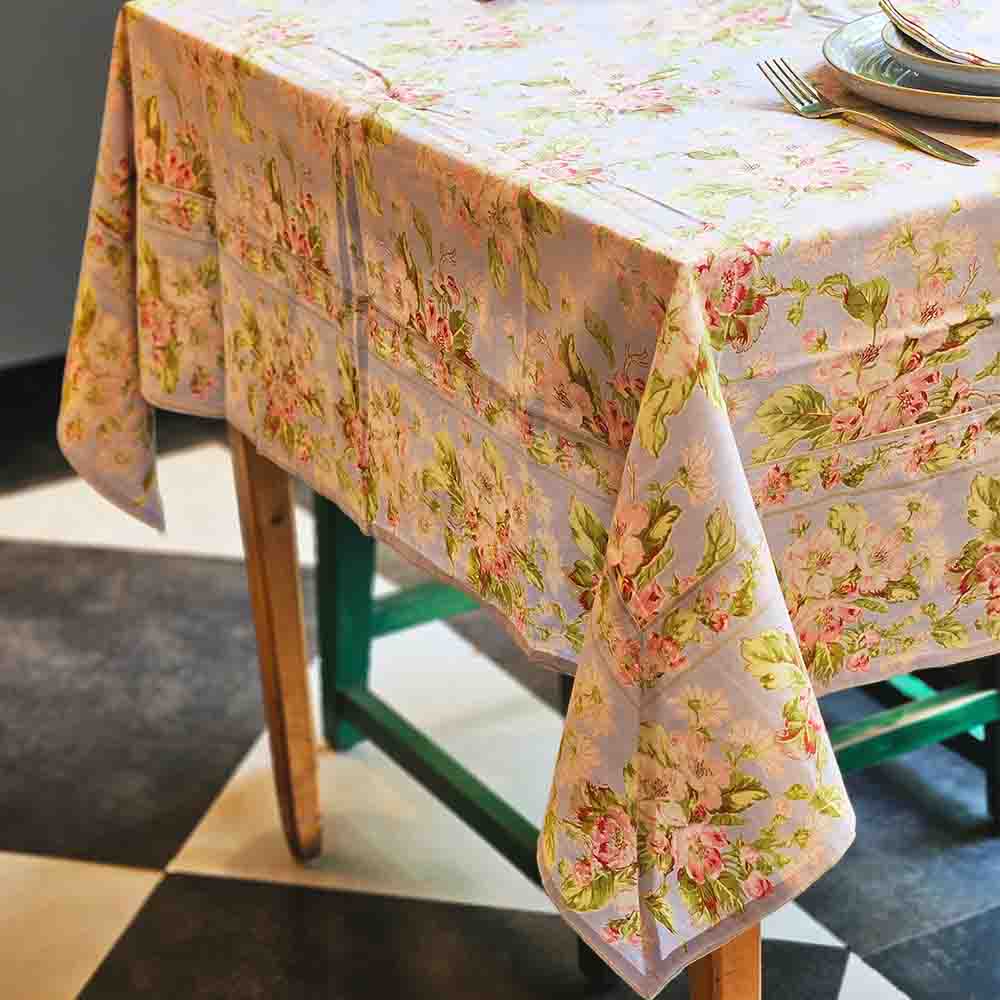 Apple Blossom - Periwinkle - Table Cover