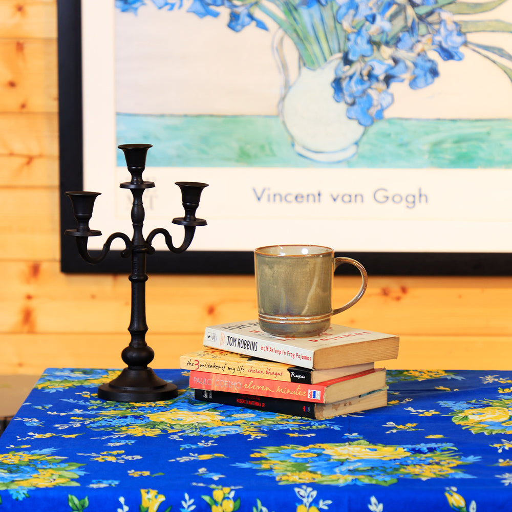 The Matte Edit - Three Stick Candle Holder in Metal