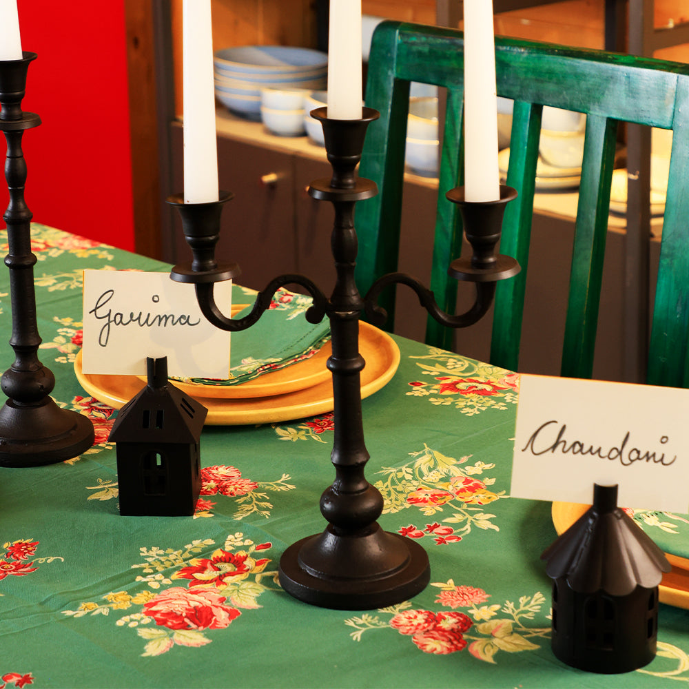 Yellow Marigold Matte Edit round metal name tag holder — close‑up view showing smooth metal finish and craftsmanship detail